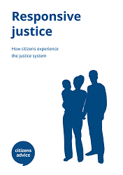 Cover image for Responsive justice report