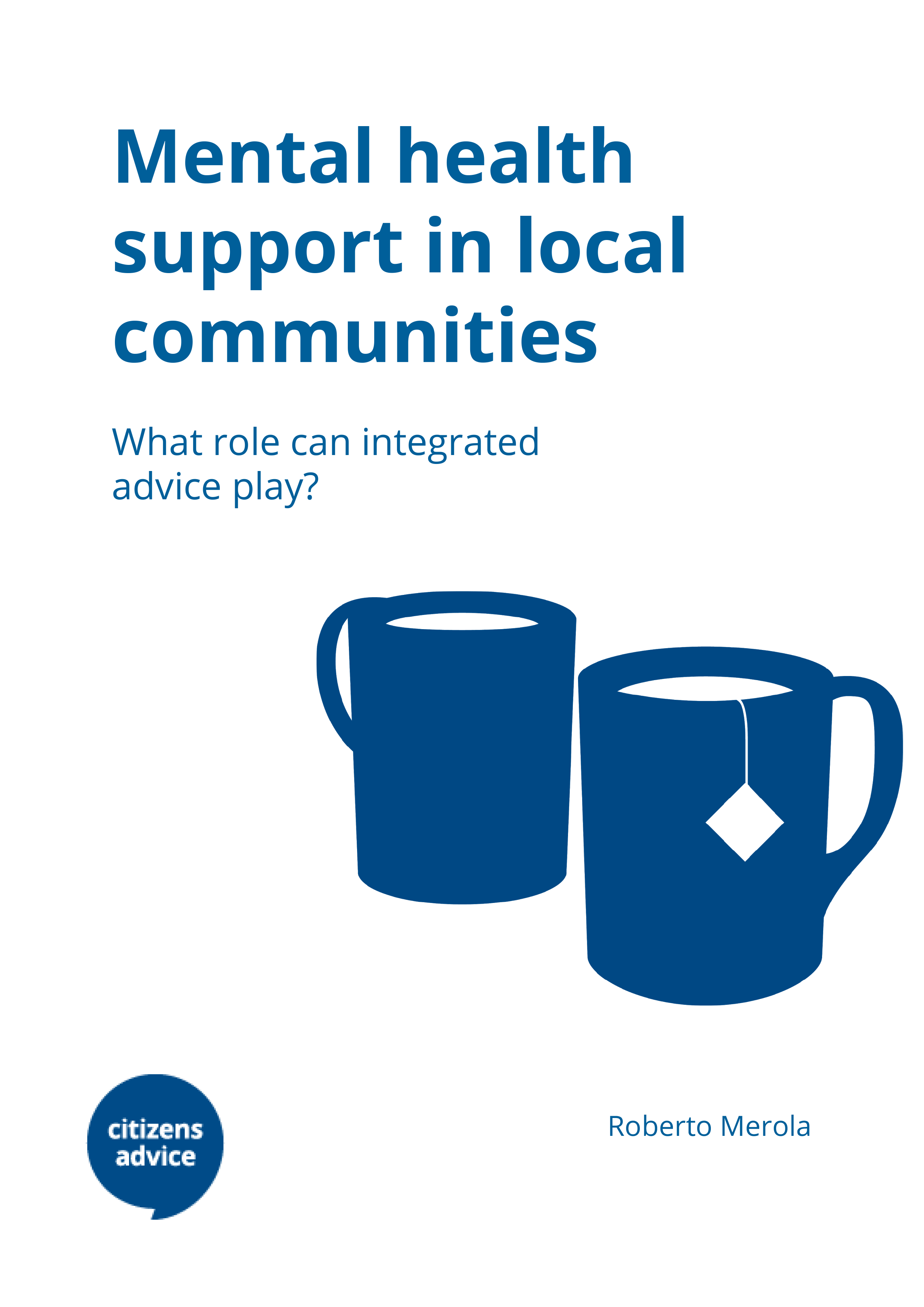 Mental health support in local communities