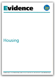 Housing evidence cover