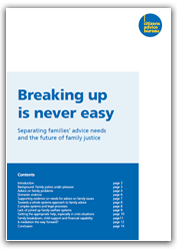 Breaking up is never easy report cover image