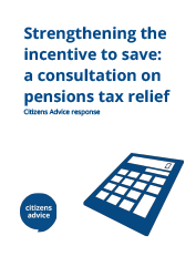 Cover image for Strengthening the incentive to save