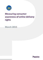 Online delivery rights cover